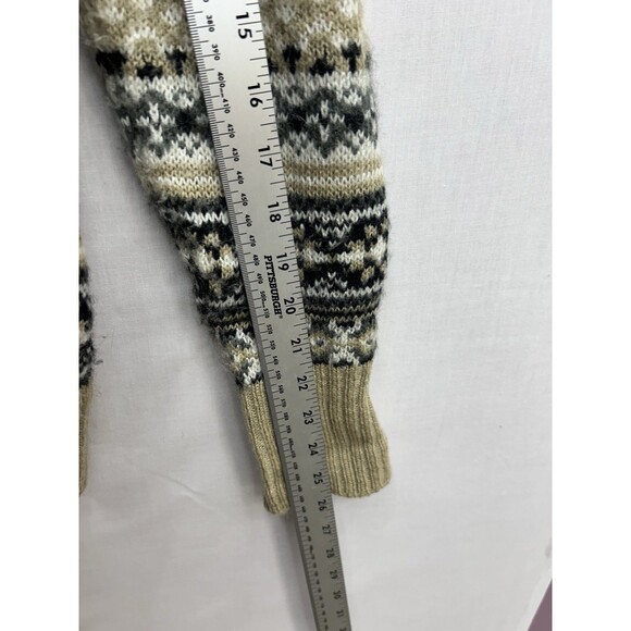 Kensie Women’s Fair Isle Cowl Tunnel Neck Sweater Geometric Pullover Large - Picture 5 of 7